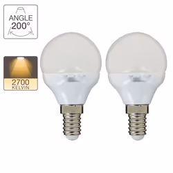 XanLite PACK2EV470P ampoule LED 5,3 W E14 F