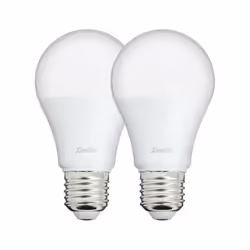 Pack de 2 ampoules à LED, d’intensité d’éclairage 806 lumens pour seulement 9W consommé. Grâce à sa température de lumière de ...