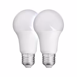 Pack de 2 ampoules à LED de format A60, d’intensité d’éclairage de 1055 lumens pour seulement 11W consommé. Avec sa températu ...