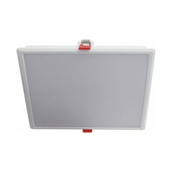 Xanlite - Downlight led Carré - 18W - Blanc neutre - 2500 lumens - 216mm x 216mm x 38mm - Super Slim