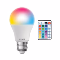 Description générale Mettez de la couleur à votre intérieur avec ce kit composé d'une ampoule LED et de sa télécommande, vous ...