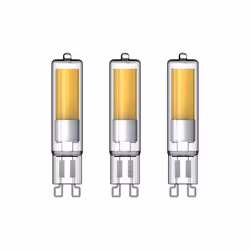 Description générale Le pack de 3 ampoules LED Capsule au culot G9, également connu sous le nom de « ergots », est conçu pour ...