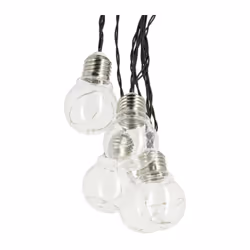 • Guirlande d'ampoule d'une longueur totale de 5m • Grâce à son température de lumière de 7000 Kelvins, elle délivre un blanc ...