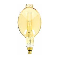 Xanlite - Ampoule led Giant (BT180) / Vintage au verre ambré, dimmable, culot E27, 8W cons. (60W eq.), 800 lumens, lumière blanc chaud