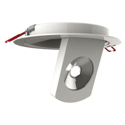 Xanlite - Spots Encastrable led Intégré - Orientable - cons. 8,5W (eq. 100W) - 700 lumens - Blanc chaud - SPEC600