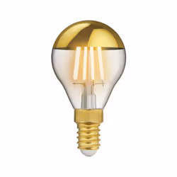 Description générale Ampoule LED P45 vintage avec culot à vis E14, conçue pour une installation simple et rapide. Avec une co ...