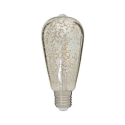 Ampoule led ST64, culot E27, 4W cons. (24W eq.), lumière blanc chaud - RFDE400STAT - Xanlite