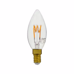 Ampoule LED Flamme / Vintage, culot à vis E14 permettant une installation simple et rapide Température de couleur de 1800K d’ ...