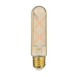 Ampoule led (T125) Tube / Vintage au verre ambré, culot E27, 4W cons. (30W eq.), 323 lumens, lumière blanc chaud - RFDE300T125A - Xanlite