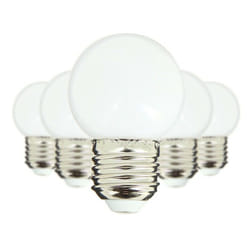 Lot de 5 Ampoules led, Culot E27, Blanc Chaud, Spécial Extérieur
