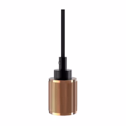Description générale Cette suspension à douille en aluminium avec finition pointes de diamant est le choix parfait pour ajout ...