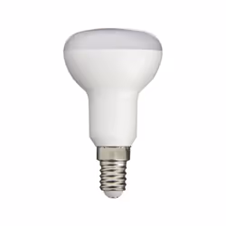 Ampoule LED R50, avec réflecteur (Ø : 50 x 83 mm) au culot E14 . Avec une consommation de 5.6W (soit une puissance équivalent ...