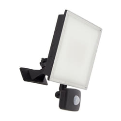 Xanlite - Projecteur led Mural Noir, Détecteur de Mouvement, 50 w, 4200 Lumens