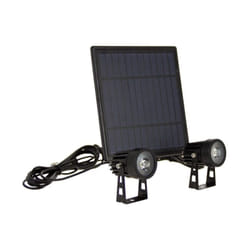 Xanlite - Spot led extérieur solaire, piquet, double tête, 450 Lumens, IP44 - PACK2PSO350