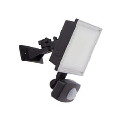 Xanlite - Projecteur Mural led Noir, Détécteur de Mouvement Inclus,10 w, 800 Lumens