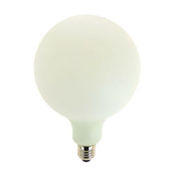 Xanlite - Ampoule led déco éclairante Globe Opaline au verre lacté, culot E27, 12W cons. (100W eq.), 1521 lumens, lumière blanc neutre