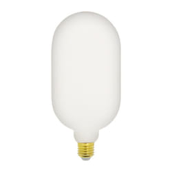 Xanlite - Ampoule led déco éclairante Gas bottle Opaline au verre lacté, culot E27, 8W cons. (60W eq.), 806 lumens, lumière blanc neutre