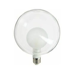 Xanlite - Ampoule led déco, double verre, forme de globe, culot E27, blanc neutre, forme allongée - RDEB150G9DVOT