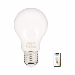 Points forts Type / Forme du produit : A60 Consommation de 7W pour une équivalence incandescente de 60W. Compatible Alexa / G ...