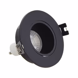 Spot LED encastré moderne avec ampoule GU10 incluse Grâce à sa température de lumière de 2700 K, elle délivre un blanc chaud  ...