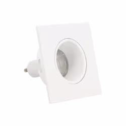 Spot LED encastré moderne avec ampoule GU10 incluse Grâce à sa température de lumière de 2700 K, elle délivre un blanc chaud  ...