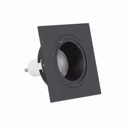 Description générale Ce spot LED encastré moderne est équipé d'une ampoule GU10 incluse, offrant une température de lumière d ...