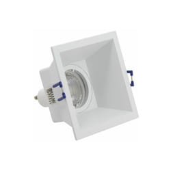 Xanlite - Spot GU10 50W 2700K Carré profond Blanc IP20