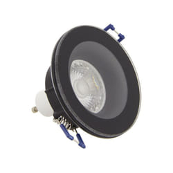 Xanlite - Spot GU10 50W 4000K Rond Noir IP44