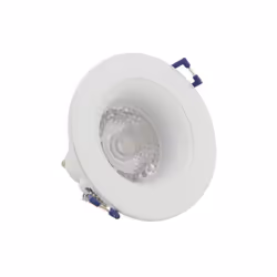 Pack de 3 spots encastrés LED finition aluminium avec ampoules GU10 incluses Grâce à leur température de lumière de 4000 K, e ...