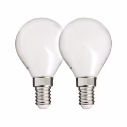 Pack de 2 ampoules LED, d’intensité d’éclairage 806 lumens pour seulement 7W consommés. Avec son culot E14, ce produit est tr ...
