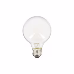Ampoule LED G80 Opaque, aux culots à vis E27, installation simple et rapide Température de couleur blanc chaud de 2700K Faibl ...