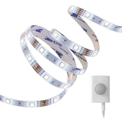Xanlite - Ruban led lumineux à led Rechargeable - 1 mètre - Détection de mouvement et ouverture de porte - 200 lumens - Blanc neutre - LSAK1RDCW