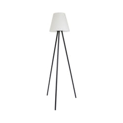 Xanlite - Lampadaire Solaire IP44 rvb Blanc Rechargeable usb Polyéthylène 2h d'autonomie