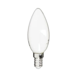 Xanlite - Ampoule Filament led Flamme Opaque dimmable, culot E14,470 Lumens, conso. 4W (eq. 40W), 2700K, Blanc chaud - RFV470FOD