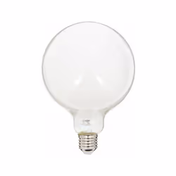 Les ampoules GLOBE à filament LED associent rondeur et puissance. Cette ampoule LED d'un angle d'éclairage de 320° s’installe ...