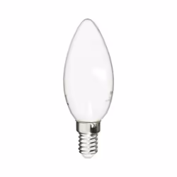 Ampoules filament LED en forme de flamme opaque. Avec un culot E14, l’ampoule s’adapte à la majorité des luminaires et vous o ...