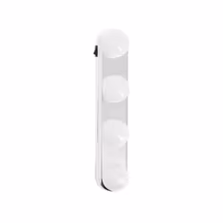 Cette lampe de miroir LED à piles (piles incluses) délivre une lumière blanc froid (6500K) de 200 lumens Idéal pour éclairer  ...