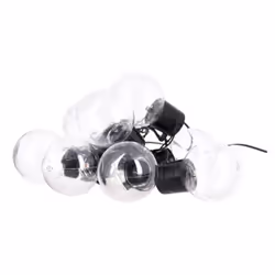 Description générale Cette guirlande LED de 2000 mm illumine vos espaces extérieurs avec une belle lumière RVB. Équipée d'une ...