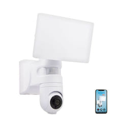 Projecteur mural connecté avec caméra intégrée Kozii Détecteur de mouvement 2200 lumens Blanc froid