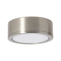 Xanlite - Spot de meuble acier brossé led IP44, 2 modes de fixation, cct - ECPKSP250S