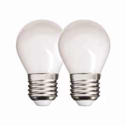 Ce lot de 2 ampoules LED sphériques à filament bénéficie du design des ampoules incandescentes associé à la technologie LED.  ...
