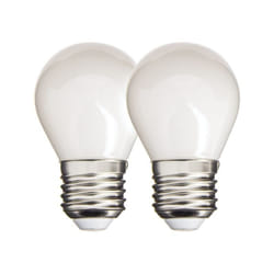 Xanlite - Lot de 2 ampoules Filament LED P45 Opaque, culot E14, 470 Lumens, équivalence 40W, 4000 Kelvins, Blanc neutre - PACK2RFV470POCW