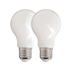 Xanlite - Lot de 2 ampoules Filament LED A60 Opaque, culot E27, 806 Lumens, equivalence 60 W, 2700 Kelvins, Blanc chaud - PACK2RFE806GO