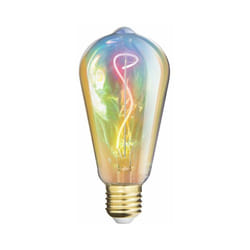 Ampoule Filament led ST64 Licorne, culot E27, 1800 Kelvins , Blanc chaud
