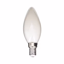 Cette ampoule LED en forme de flamme diffuse une lumière agréable. Son culot à vis E14 s’adapte à la majorité des petits lumi ...