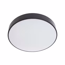 Ce plafonnier LED rond noir au design moderne s’intégrera parfaitement dans vos intérieurs ainsi qu’extérieurs. Fixé à votre  ...