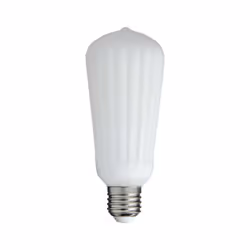 Ampoule filament LED déco verre opaque Forme Edison ST64, culot E27, Puissance 1055 lumens Température de couleur de 3000k d’ ...