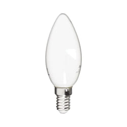 Xanlite - Ampoule à filament LED Flamme Opaque, culot E14, 7W (eq. 75W), 1055 lumens, Blanc neutre - RFV1055FOCW