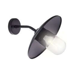 Xanlite - Applique murale filaire noire indus IP44, culot E27, 60W max