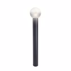 Potelet filaire en acier 80cm x 15cm. Certifié IP44, votre potelet est étanche à l'eau et la poussière. Vissez-y vos ampoules ...